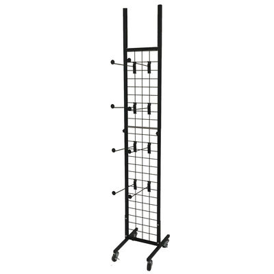 organisateur Rack, noir accrochant d'habillement de taille de la largeur 1800mm de 300mm de support de Chappal