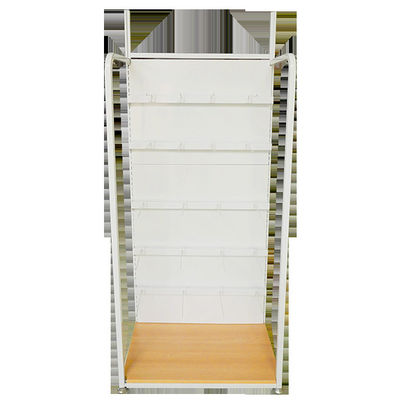 fer de largeur de la taille 350mm de 1500mm et étagères en bois pour le magasin de beauté