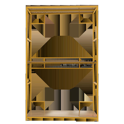 Armoire de Rack Display d'organisateur d'habillement de taille de la profondeur 407mm de la double couche 255mm avec la serrure
