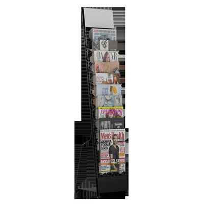 Taille adaptée aux besoins du client 1310mm de la longueur 250mm de supports d'affichage de supermarché de magazine