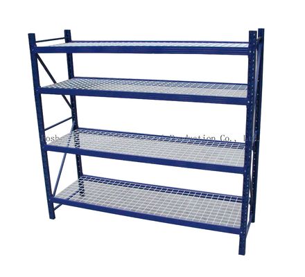 le stockage d'entrepôt de largeur de la longueur 600mm de 1880mm enterre la couleur bleue