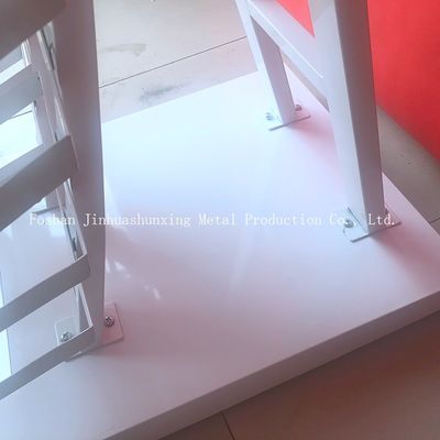 support d'affichage témoin de la taille 320*480 millimètre de 2050mm, supports d'affichage en verre avec le blanc