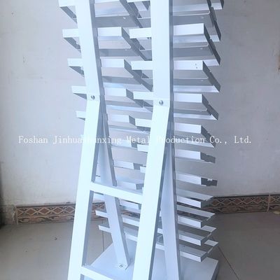 support d'affichage témoin de la taille 320*480 millimètre de 2050mm, supports d'affichage en verre avec le blanc