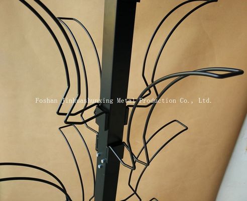 Les accessoires de voiture de L700mm W700mm montrent le support, présentoirs de casque avec le crochet