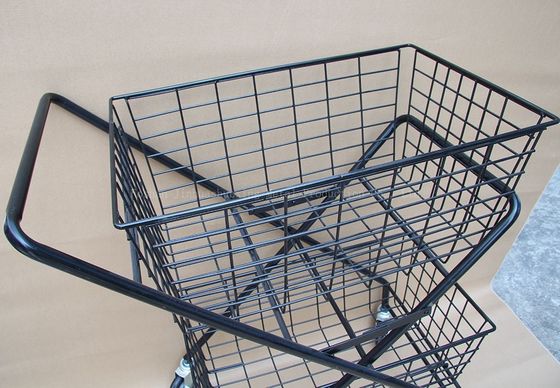 Panier de tennis de largeur de la taille 600mm du pliage 950mm avec des roues deux couches