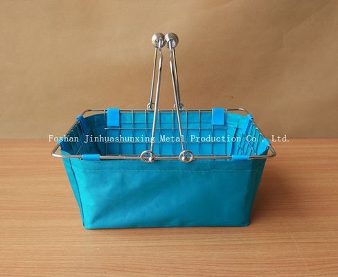 le casier métallique de style du marché du décor moderne de ferme de la taille 285mm de 135mm pour la salle de bains, kicthen avec des poignées, sac de tissu