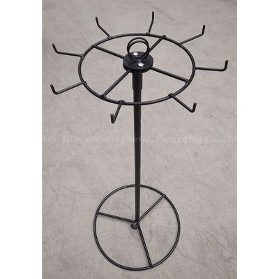 support d'affichage tournant de largeur de la taille 100mm de 550mm avec des crochets