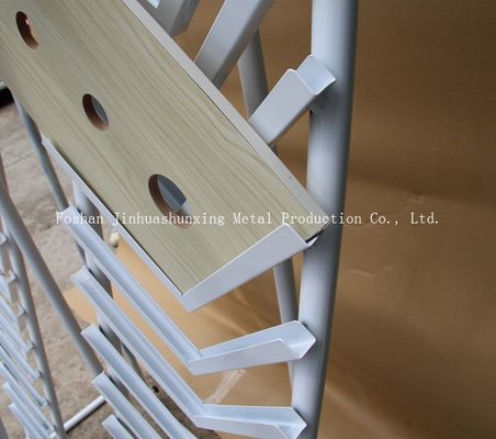 Blanc de support d'affichage témoin de tuile de cascade de la longueur 1055mm Widh 585mm avec l'annonce pour l'échantillon 36