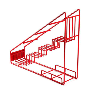 Support d'affichage d'échelle de bouteille en verre de support de stockage en métal de bouteille de sirop