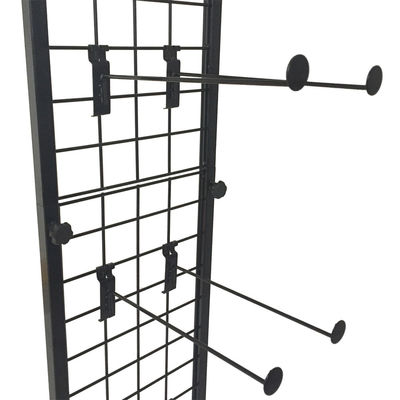 organisateur Rack, noir accrochant d'habillement de taille de la largeur 1800mm de 300mm de support de Chappal