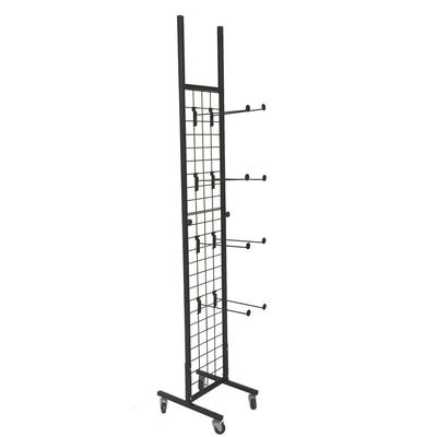 organisateur Rack, noir accrochant d'habillement de taille de la largeur 1800mm de 300mm de support de Chappal