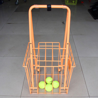 Chariots d'enseignement de tennis de longueur de la largeur 350mm du pliage 300mm de support de stockage d'article de sport, grande capacité de boule