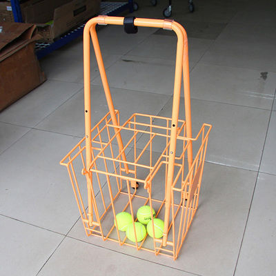 Chariots d'enseignement de tennis de longueur de la largeur 350mm du pliage 300mm de support de stockage d'article de sport, grande capacité de boule