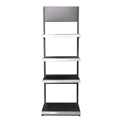 Vente au détail noire de supermarché de support d'affichage de literie d'oreiller d'édredon en métal