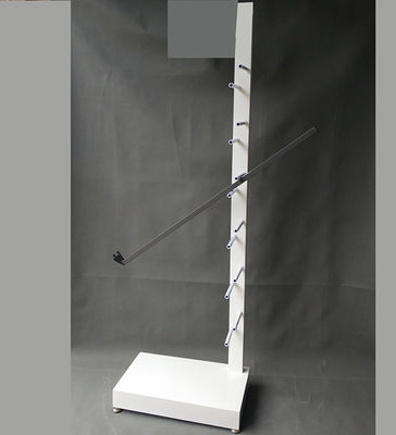 Support de stockage de scooter de la largeur 400mm de la longueur 650mm, support libre de planche à roulettes blanc
