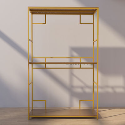 Armoire de Rack Display d'organisateur d'habillement de taille de la profondeur 407mm de la double couche 255mm avec la serrure