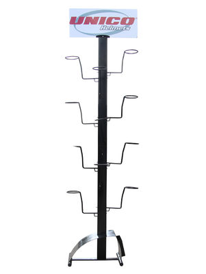 support de stockage d'article de sport de taille de 1800mm, rangée du support d'affichage de casque 4