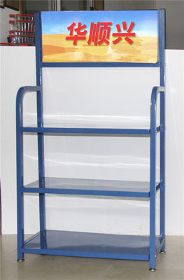 Le service TUV d'ODM approuvent le support d'affichage d'accessoires de voiture, support de stockage de 3 rangées