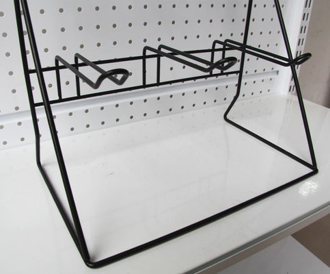 Mini Metal Wire Display Rack, support d'écouteur de Mesh Display Stands For Battery de fil