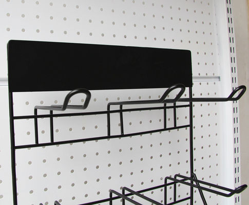 Mini Metal Wire Display Rack, support d'écouteur de Mesh Display Stands For Battery de fil