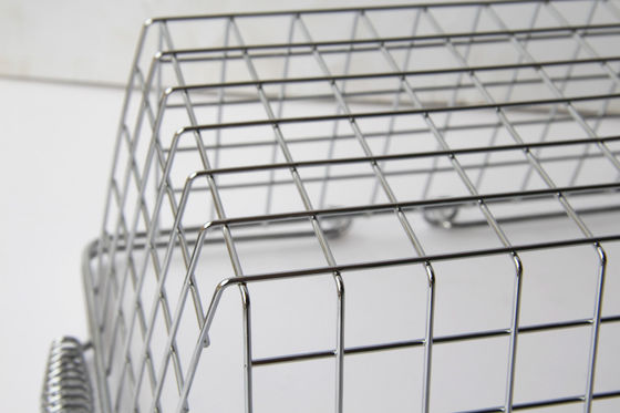Supports d'affichage faits sur commande de supermarché de preuve de la taille TUV, paniers à provisions de magasin