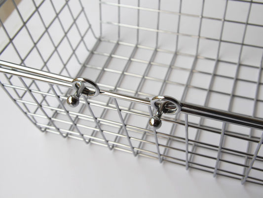 Supports d'affichage faits sur commande de supermarché de preuve de la taille TUV, paniers à provisions de magasin