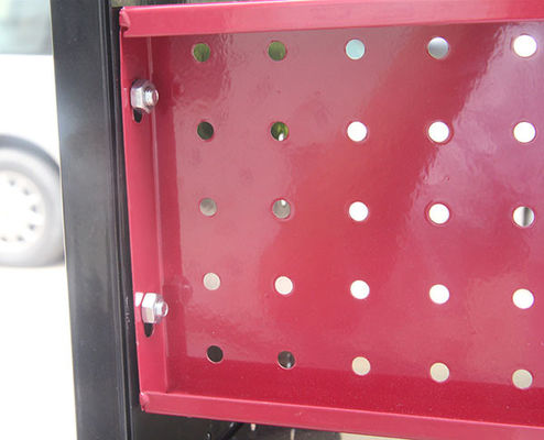 Support de stockage en métal de service d'ODM de 5 rangées, rayonnage libre en métal pour l'huile de moteur