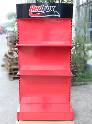 Le TUV rouge lumineux approuvent la plaquette perforée de support d'outil, magasin de Peg Display Rack For Retail