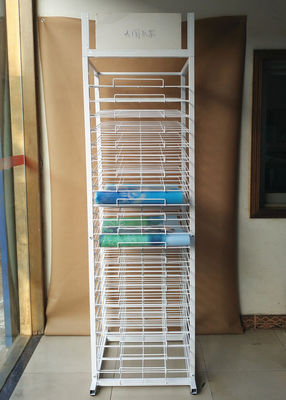 Supports d'affichage de tri de papier de supermarché de couleur du support RAL de brochure 40kg Capcacity
