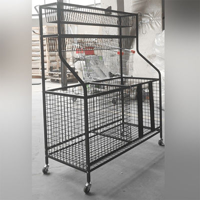 42inch organisateur Rack With Baskets d'article de sport de longueur de la taille 36inch et crochets