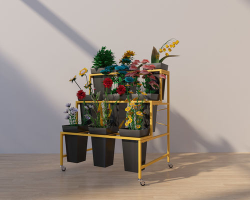 La fleur de profondeur de la taille 590mm du bien mobilier 796mm montrent le support trois couches