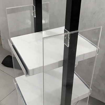 À extrémité élevé épicerie de taille de la profondeur 100cm de 30cm présentoir pour le cosmétique