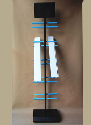Support de stockage d'article de sport de H1800mm L450mm, support Logo Printed de stockage de planche à roulettes