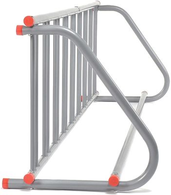 L'organisateur de stockage de bicyclette du support 9 de plancher 111&quot; L toute la poudre en acier de support de grille a enduit