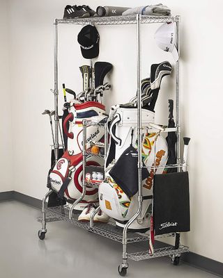 Étagère de fil d'acier de Rack Heavy Duty d'organisateur d'équipement de golf de TUV
