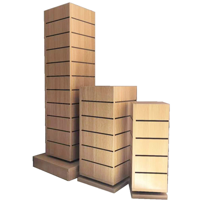 Présentoirs tournants en bois de 10 couches pour des bijoux de magasin de détail