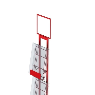 Support de rayonnage de Shelf Magazine Display d'organisateur en métal de journal de fil
