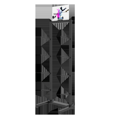 support d'affichage de bicyclette de support de stockage d'article de sport de 370x550x1500mm